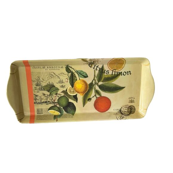 Vintage melamine serving tray - Picture 2 of 5